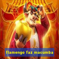 flamengo faz macumba